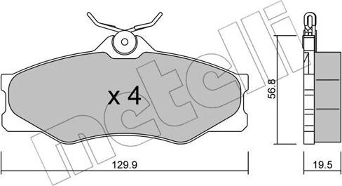 Metelli 22-0636-0 - Масляний фільтр autocars.com.ua