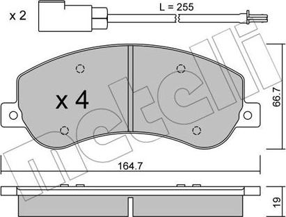 Metelli 22-0680-0 - Масляний фільтр autocars.com.ua