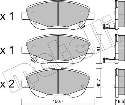 Metelli 22-0879-0 - Масляный фильтр autodnr.net