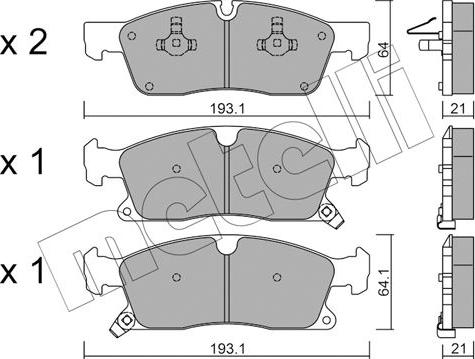 Metelli 22-0927-2 - Масляний фільтр autocars.com.ua