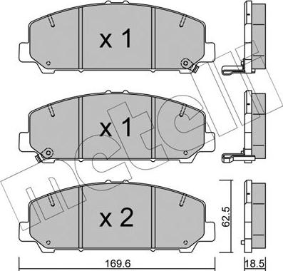 Metelli 22-1046-0 - Масляный фильтр avtokuzovplus.com.ua