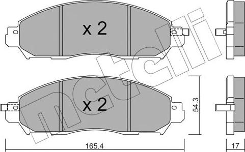 Metelli 22-1081-0 - Масляний фільтр autocars.com.ua