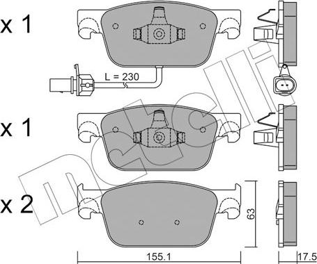 Metelli 22-1125-0 - Масляный фильтр avtokuzovplus.com.ua