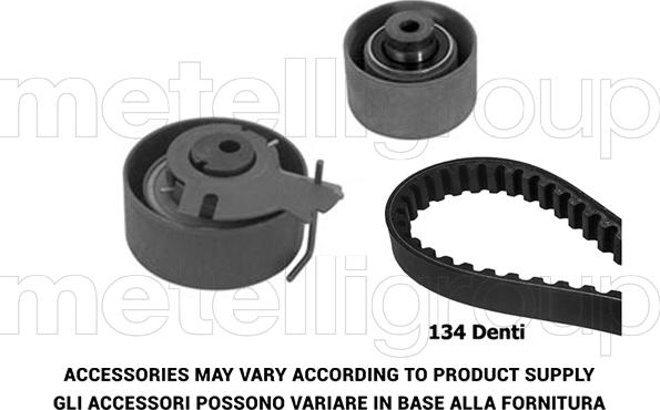 Metelli 29-0030 - Комплект ременя ГРМ autocars.com.ua