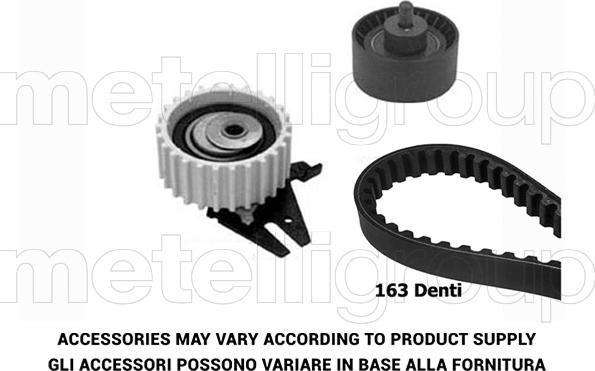 Metelli 29-0033 - Комплект ременя ГРМ autocars.com.ua