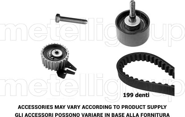 Metelli 29-0137 - Комплект ремня ГРМ autodnr.net