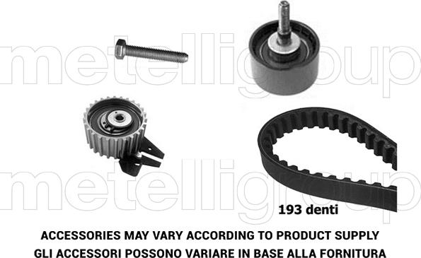 Metelli 29-0145 - Комплект ремня ГРМ avtokuzovplus.com.ua