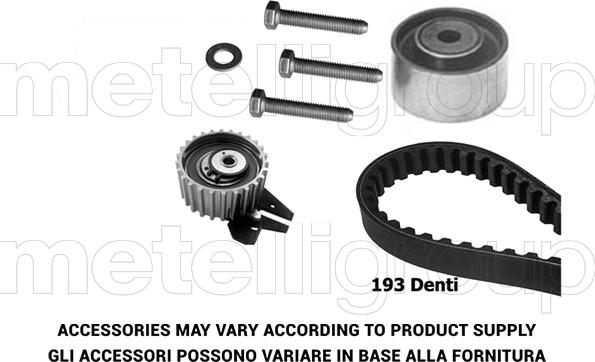 Metelli 29-0148 - Комплект ременя ГРМ autocars.com.ua