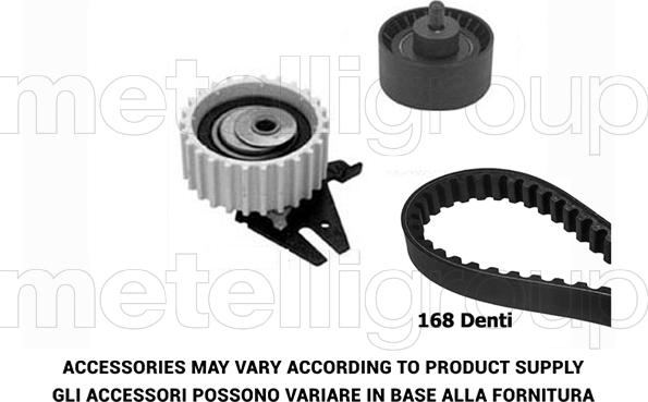 Metelli 29-0160 - Комплект ремня ГРМ autodnr.net