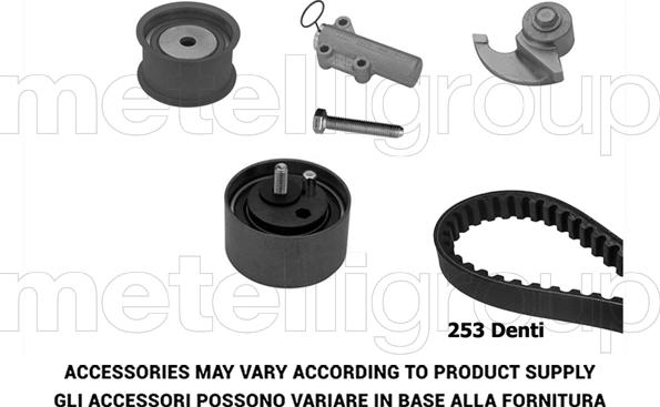 Metelli 29-0178 - Комплект ремня ГРМ avtokuzovplus.com.ua