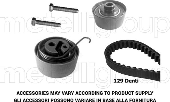 Metelli 29-0193 - Комплект ремня ГРМ avtokuzovplus.com.ua