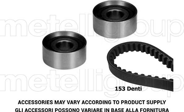 Metelli 29-0231 - Комплект ременя ГРМ autocars.com.ua