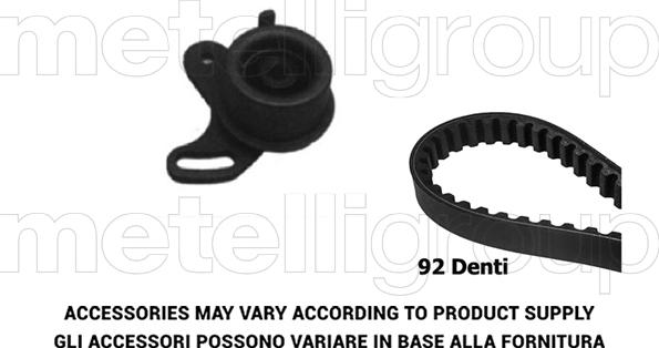 Metelli 29-0281 - Комплект ремня ГРМ autodnr.net