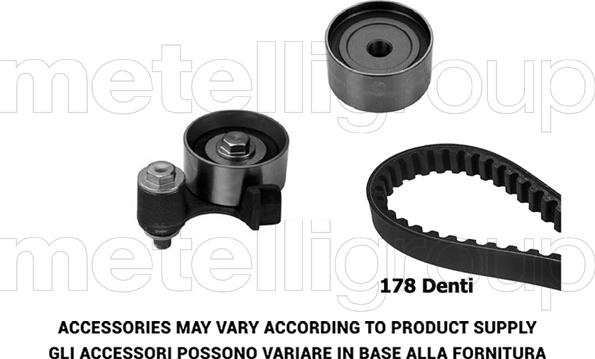 Metelli 29-0287 - Комплект ремня ГРМ autodnr.net