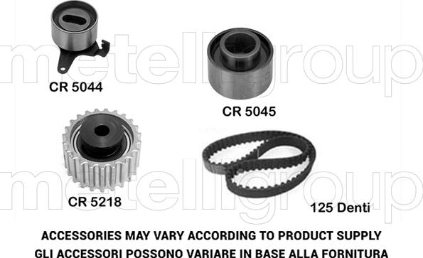 Metelli 29-0352 - Комплект ременя ГРМ autocars.com.ua