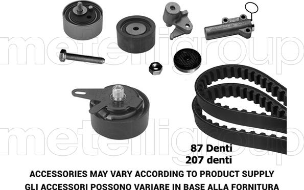 Metelli 29-0377 - Комплект ремня ГРМ avtokuzovplus.com.ua