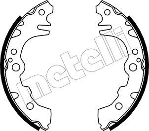 Metelli 53-0042 - Комплект гальм, барабанний механізм autocars.com.ua