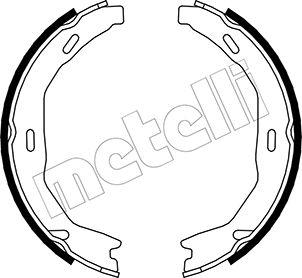 Metelli 53-0245 - Комплект тормозов, ручник, парковка autodnr.net