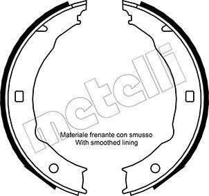 Metelli 53-0330 - Комплект тормозов, ручник, парковка avtokuzovplus.com.ua