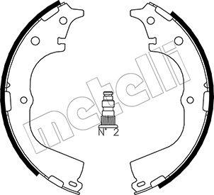 Metelli 53-0426 - Комплект тормозных колодок, барабанные avtokuzovplus.com.ua