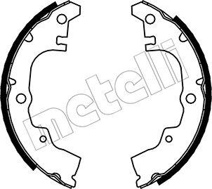 Metelli 53-0546 - Комплект гальм, барабанний механізм autocars.com.ua