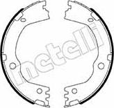 Metelli 53-0670 - Комплект гальм, ручник, парковка autocars.com.ua