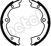 Metelli 53-0691 - Комплект гальм, ручник, парковка autocars.com.ua