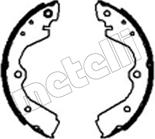 Metelli 53-0710 - Комплект тормозных колодок, барабанные autodnr.net