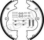 Metelli 53-0743K - Комплект гальм, ручник, парковка autocars.com.ua