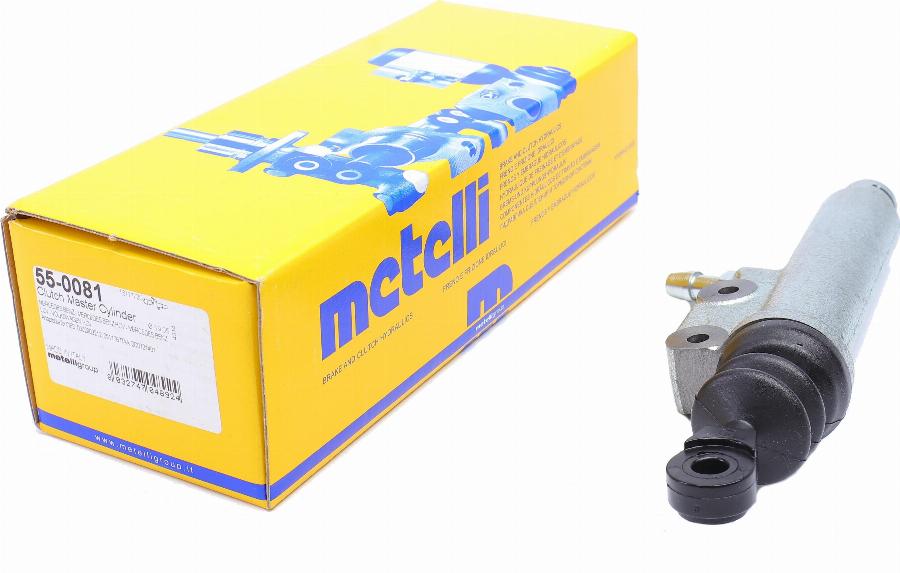 Metelli 55-0081 - Главный цилиндр, система сцепления avtokuzovplus.com.ua