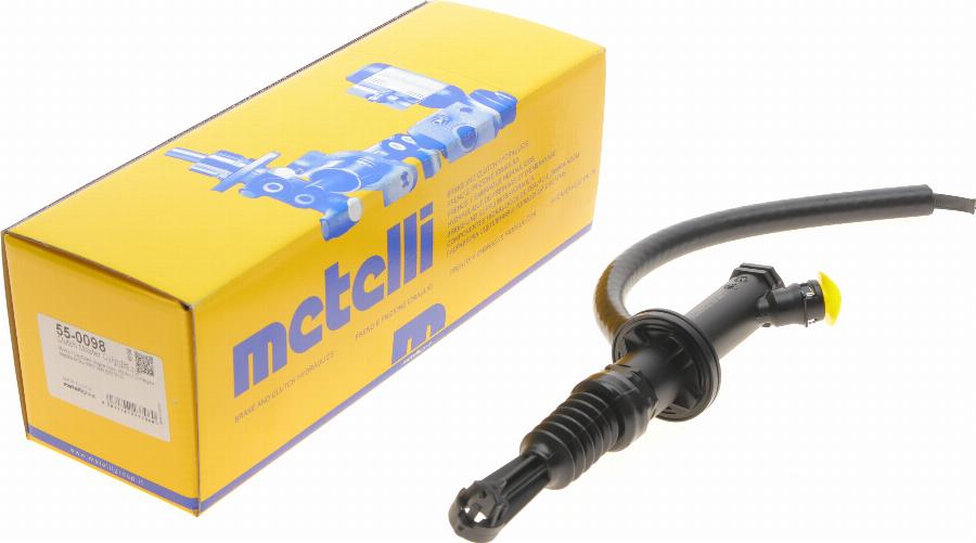 Metelli 55-0098 - Главный цилиндр, система сцепления avtokuzovplus.com.ua