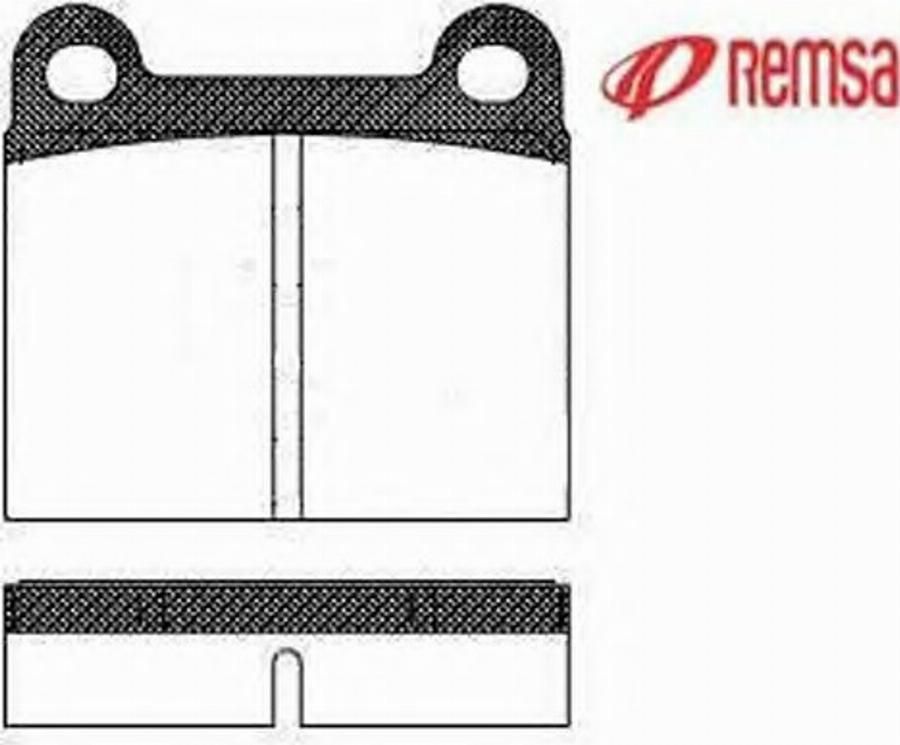 Metzger 000200 - Тормозные колодки, дисковые, комплект autodnr.net