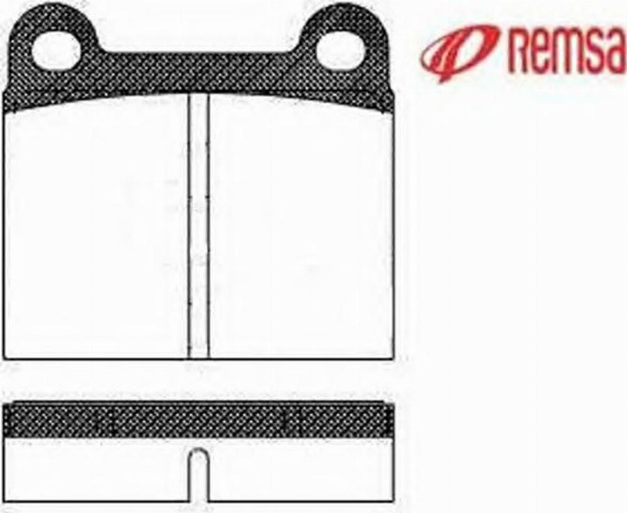 Metzger 000220 - Тормозные колодки, дисковые, комплект autodnr.net