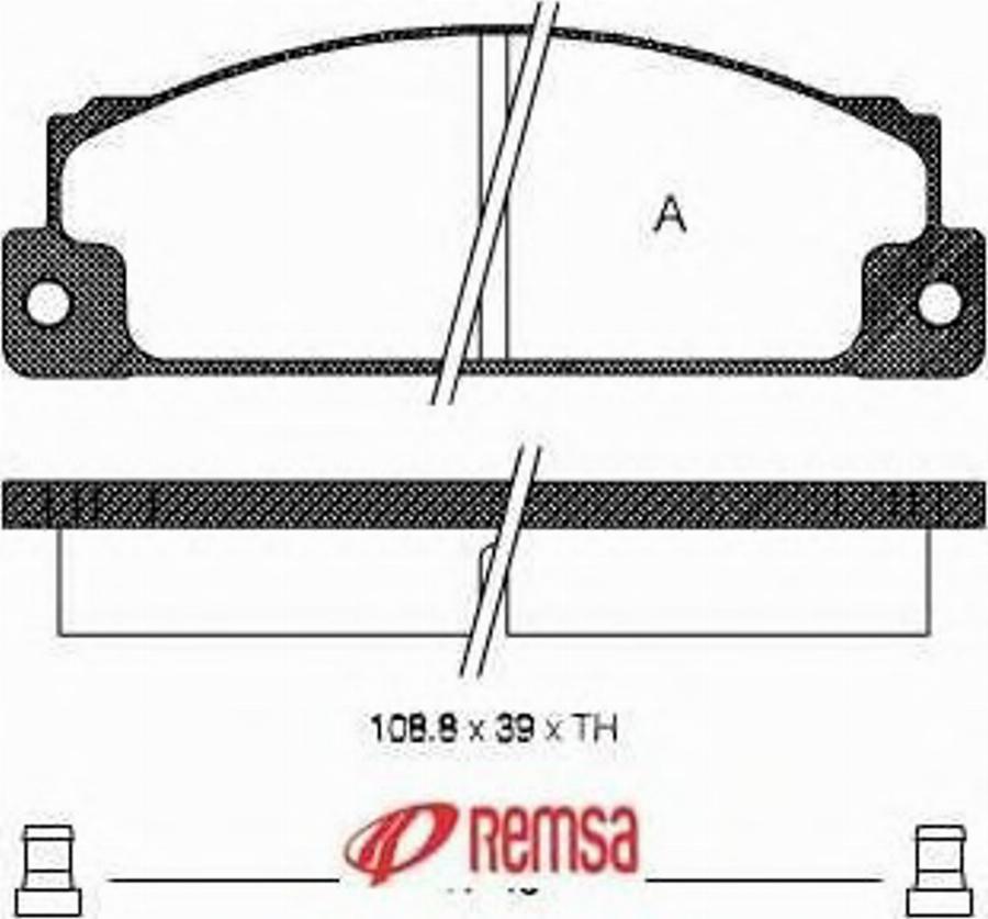 Metzger 002202 - Тормозные колодки, дисковые, комплект avtokuzovplus.com.ua