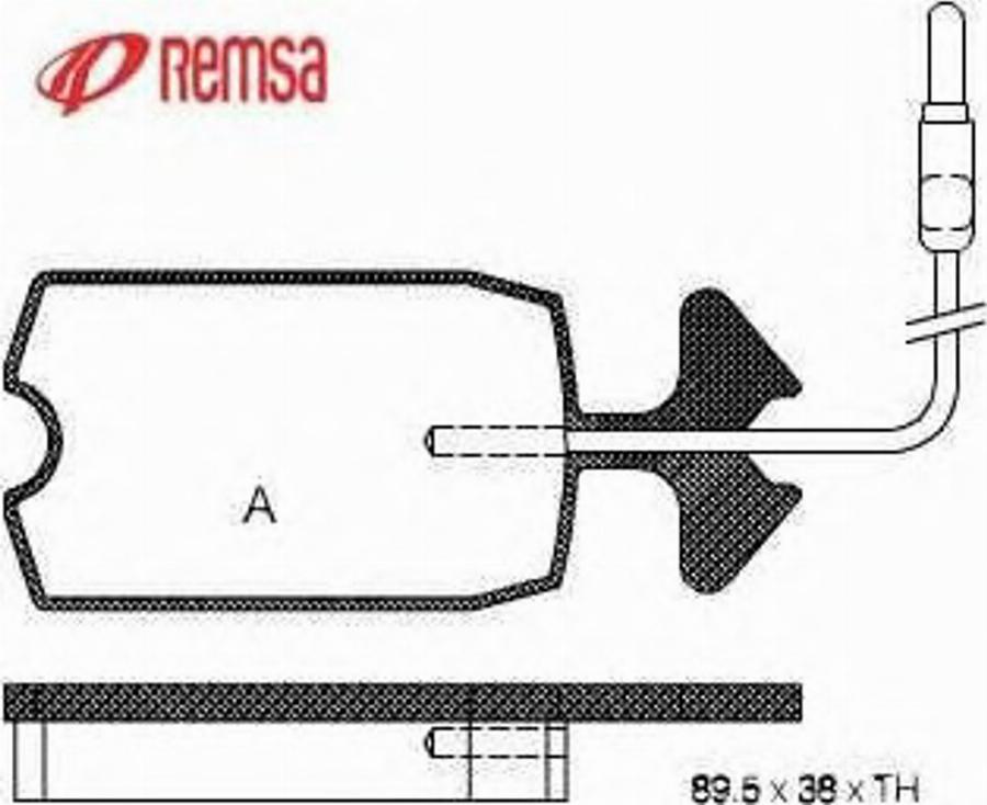 Metzger 003404 - Тормозные колодки, дисковые, комплект autodnr.net