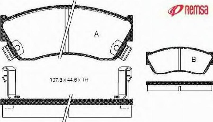 Metzger 014722 - Тормозные колодки, дисковые, комплект autodnr.net