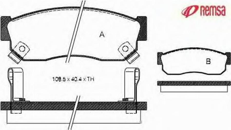 Metzger 014902 - Тормозные колодки, дисковые, комплект autodnr.net