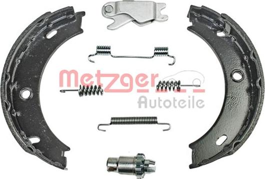 Metzger 0152007 - Комплект гальм, ручник, парковка autocars.com.ua