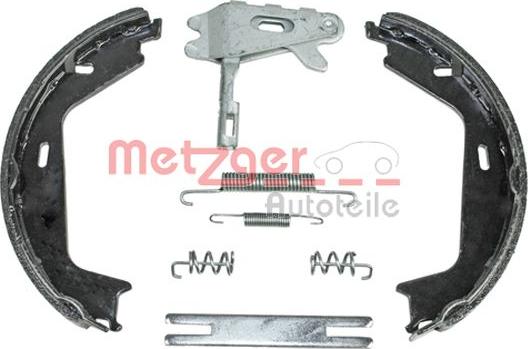 Metzger 0152024 - Комплект тормозов, ручник, парковка avtokuzovplus.com.ua