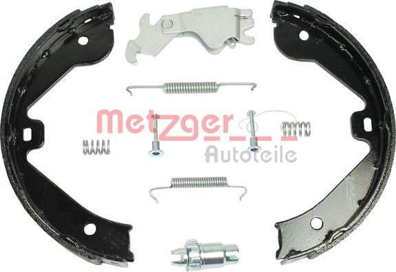 Metzger 0152026 - Комплект гальм, ручник, парковка autocars.com.ua