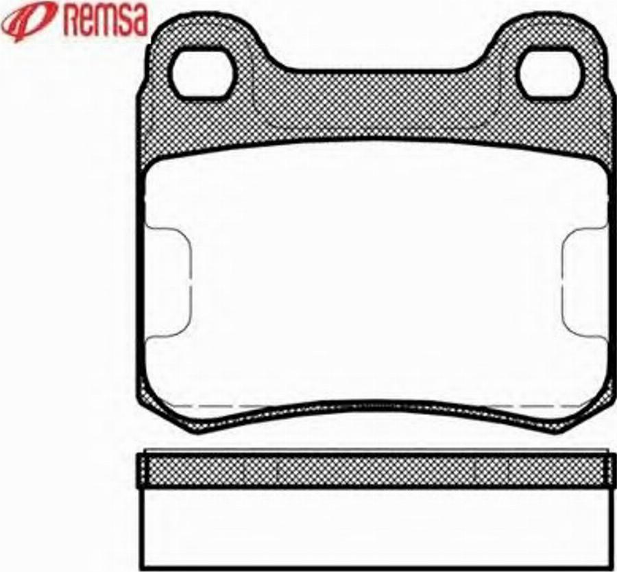 Metzger 015710 - Тормозные колодки, дисковые, комплект autodnr.net