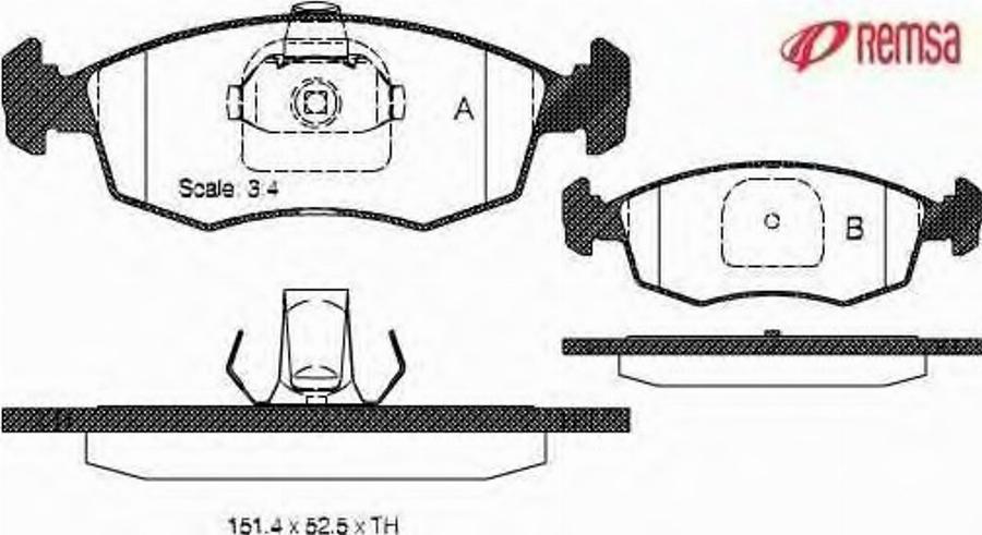 Metzger 017210 - Тормозные колодки, дисковые, комплект autodnr.net