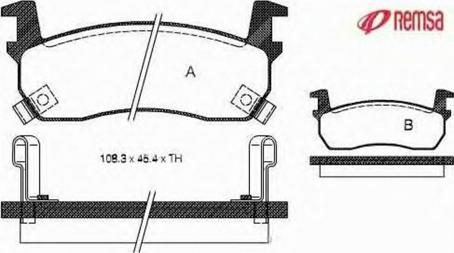 Metzger 017402 - Тормозные колодки, дисковые, комплект autodnr.net