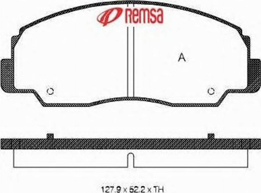 Metzger 017820 - Гальмівні колодки, дискові гальма autocars.com.ua