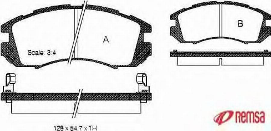 Metzger 019112 - Тормозные колодки, дисковые, комплект avtokuzovplus.com.ua