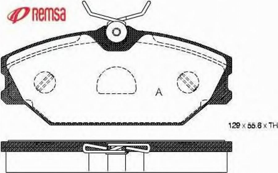 Metzger 020800 - Гальмівні колодки, дискові гальма autocars.com.ua