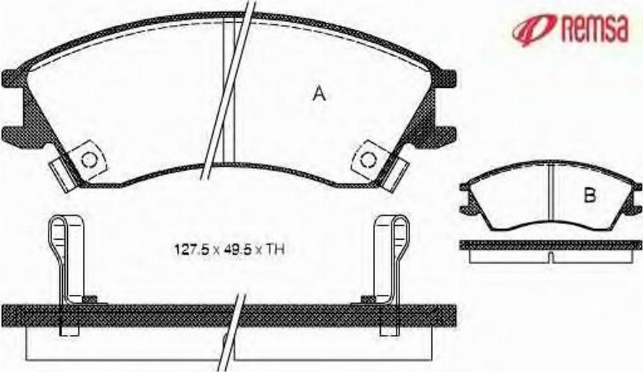 Metzger 022402 - Гальмівні колодки, дискові гальма autocars.com.ua