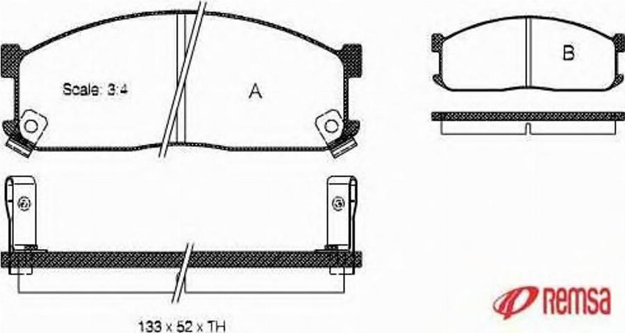 Metzger 024402 - Тормозные колодки, дисковые, комплект avtokuzovplus.com.ua