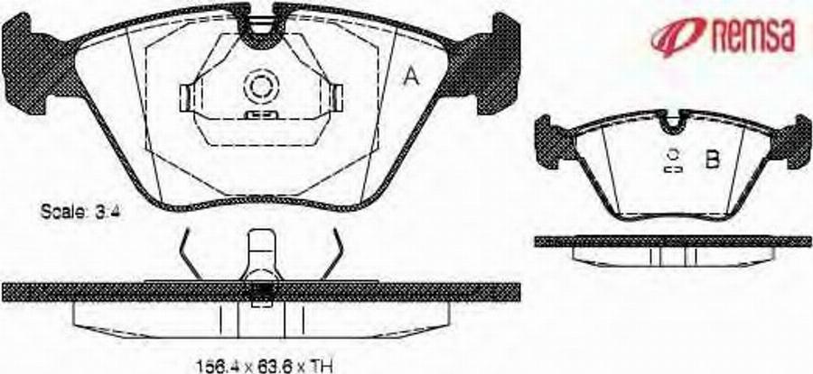 Metzger 0270.40 - Гальмівні колодки, дискові гальма autocars.com.ua