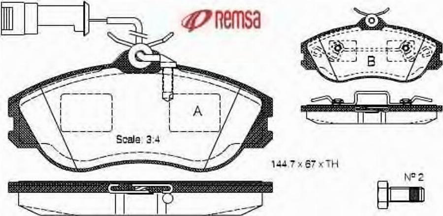 Metzger 027622 - Тормозные колодки, дисковые, комплект avtokuzovplus.com.ua